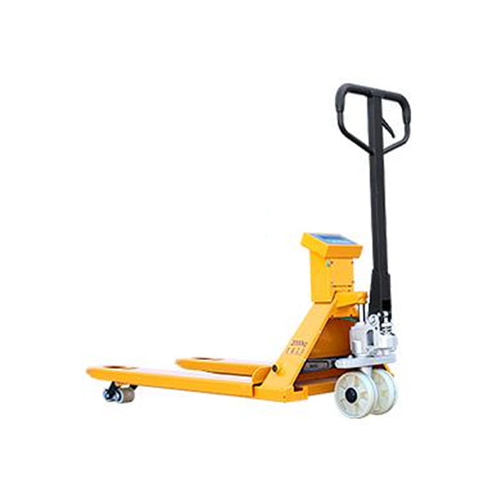 Ручная тележка для поддонов с весами JX-W-2,5T