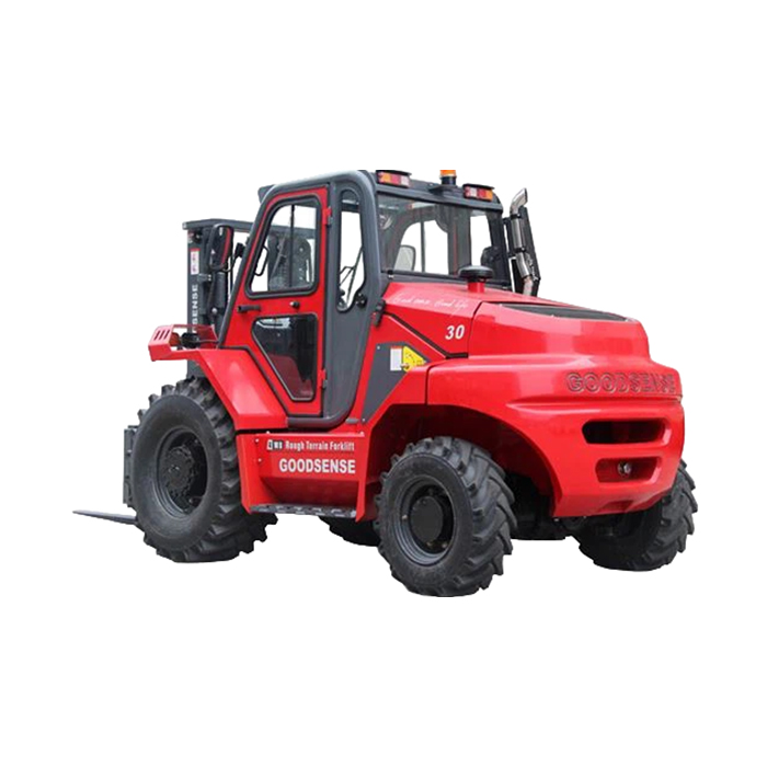 3-тонный 4-колесный вилочный погрузчик повышенной проходимости Goodsense FB30