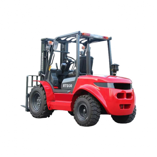 3-тонный 2WD вилочный погрузчик повышенной проходимости Goodsense RTD30